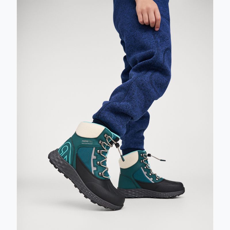 Dětské sněhule Reima Hallava Lace dark teal 9