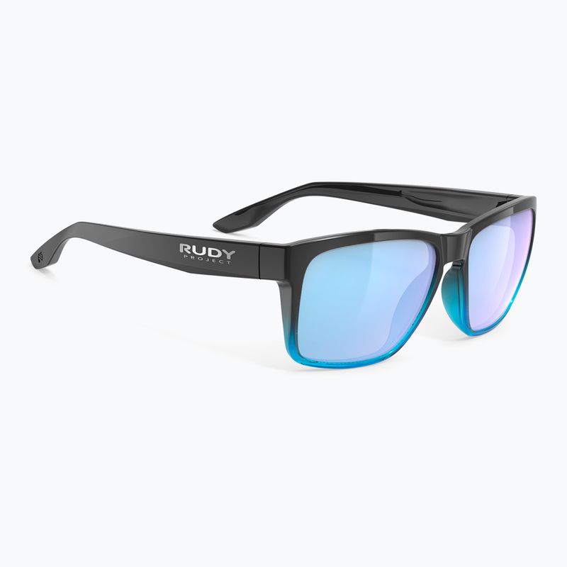 Sluneční brýle Rudy Project Spinhawk Edge black fade crystal azur gloss/multilaser ice