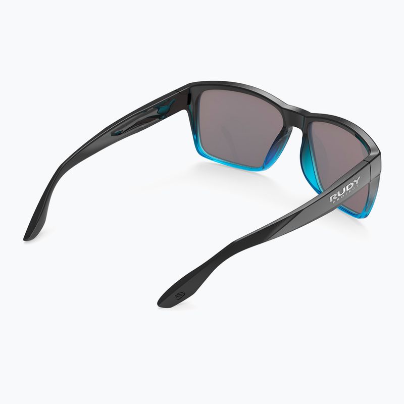 Sluneční brýle Rudy Project Spinhawk Edge black fade crystal azur gloss/multilaser ice 5