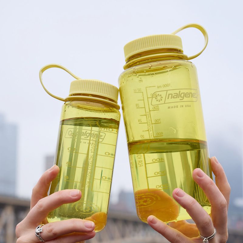 Cestovní láhev Nalgene Wide Mouth 1000 ml máslová 10