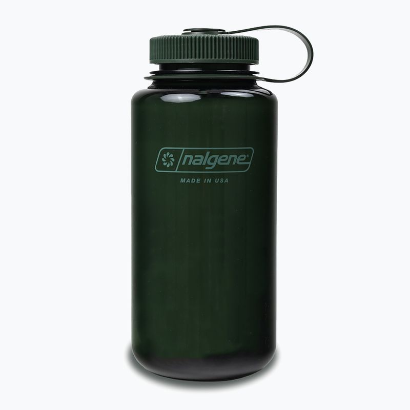 Cestovní láhev Nalgene Wide Mouth Sustain 1000 ml monochrome jade