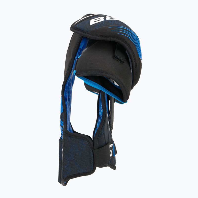 Hokejové ramenní chrániče Bauer X Shoulder Pad Int black/blue 3