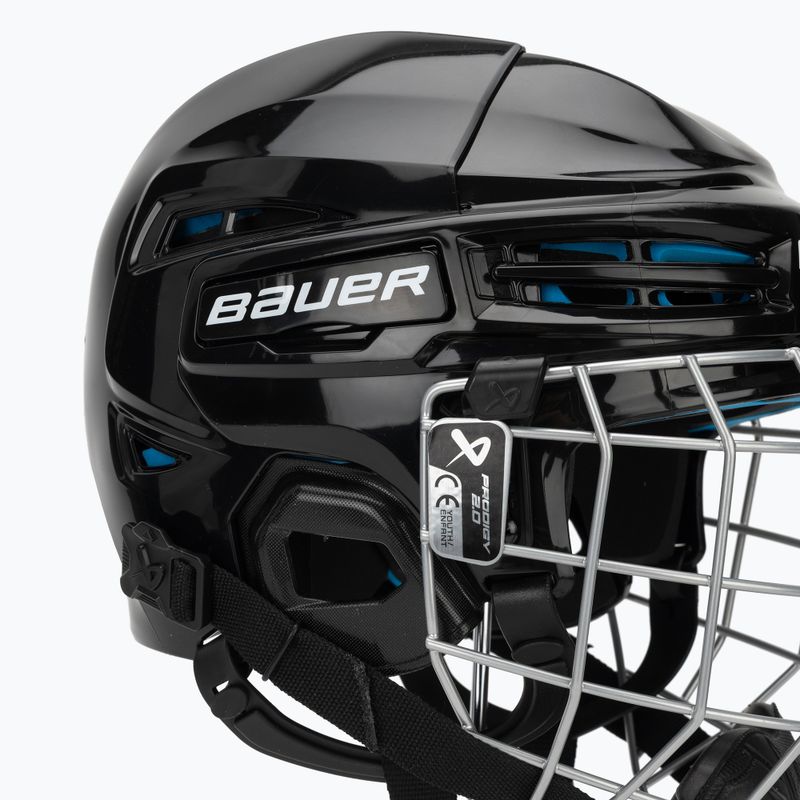 Dětská hokejová helma Bauer Prodigy 2.0-Helmet-Combo black 7