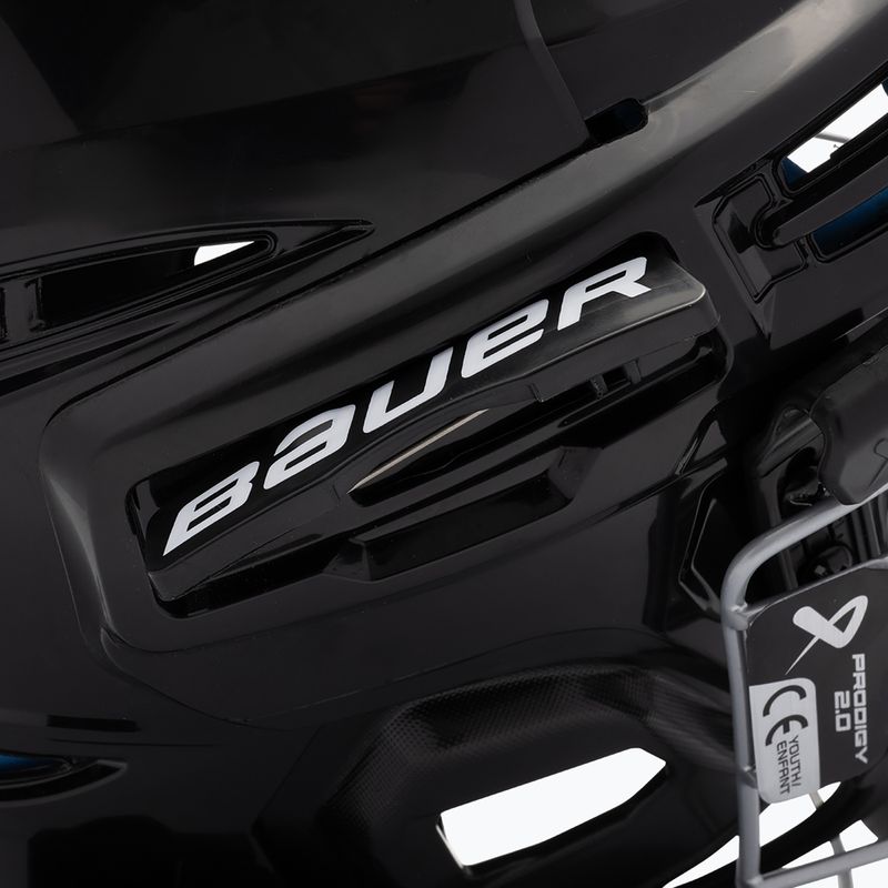 Dětská hokejová helma Bauer Prodigy 2.0-Helmet-Combo black 11