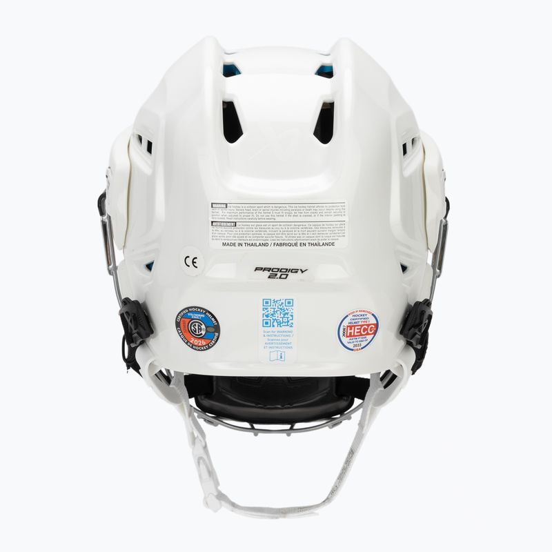 Dětská hokejová helma Bauer Prodigy 2.0-Helmet-Combo white 4