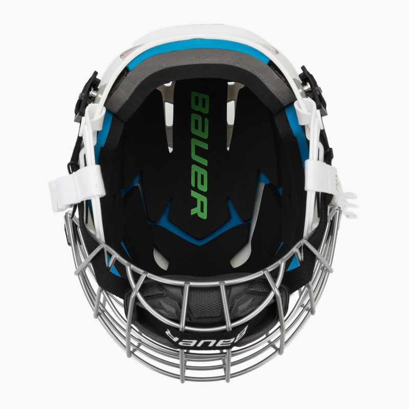 Dětská hokejová helma Bauer Prodigy 2.0-Helmet-Combo white 5