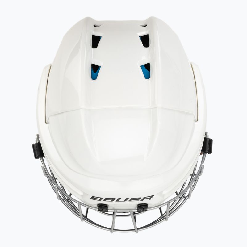 Dětská hokejová helma Bauer Prodigy 2.0-Helmet-Combo white 6