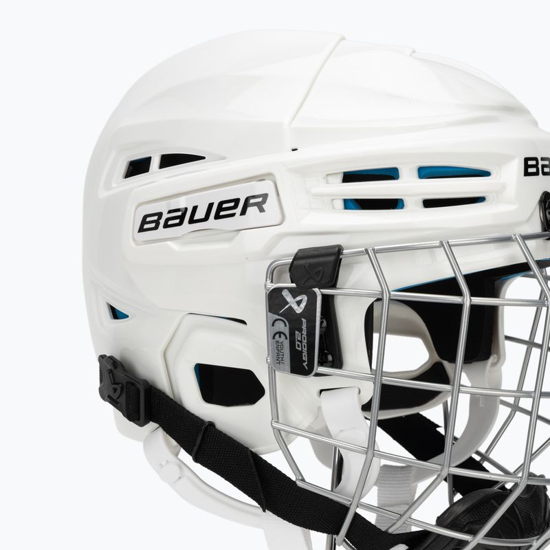 Dětská hokejová helma Bauer Prodigy 2.0-Helmet-Combo white 7