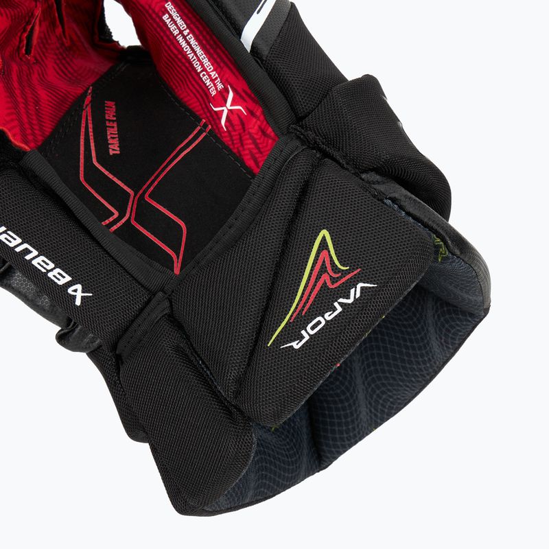 Hokejové rukavice Bauer Vapor Fly40 Sr black/white 6