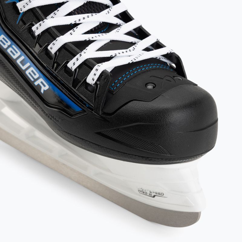 Hokejové brusle Bauer X-Lp 2.0 Skate-Int black/blue 6