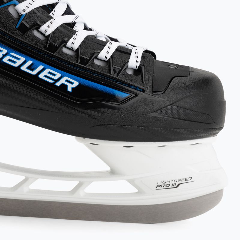 Hokejové brusle Bauer X-Lp 2.0 Skate-Int black/blue 7