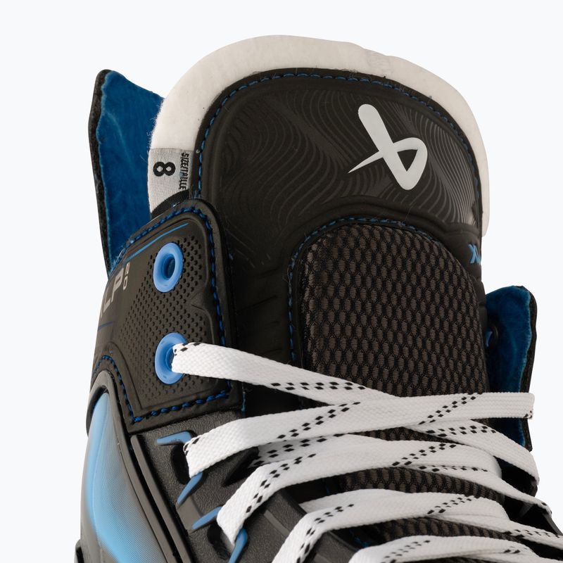 Hokejové brusle Bauer X-Lp 2.0 Skate-Int black/blue 12