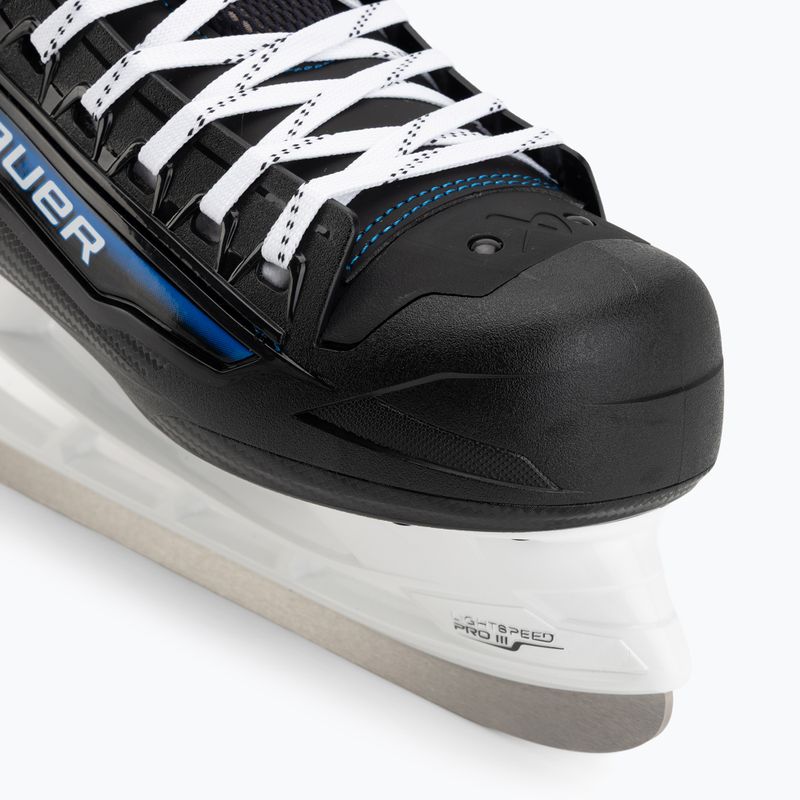 Pánské hokejové brusle  Bauer X-Lp 2.0 Skate-Sr black/blue 6