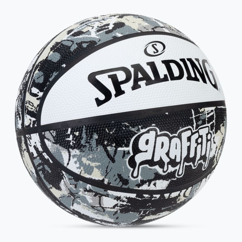 Basketbalový míč Spalding Graffiti white velikost 7 2