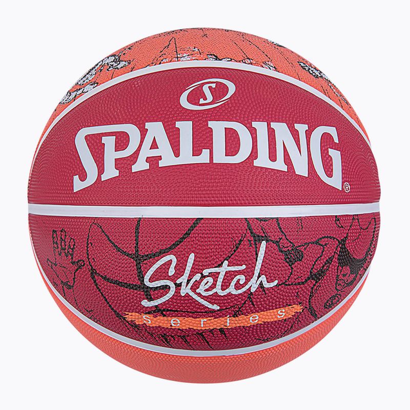 Basketbalový míč Spalding Sketch Dribble 84381Z velikost 7 4
