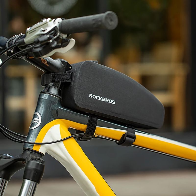 Cyklistická brašna na rám Rockbros AS-019 Bike Tube Bag S black 11