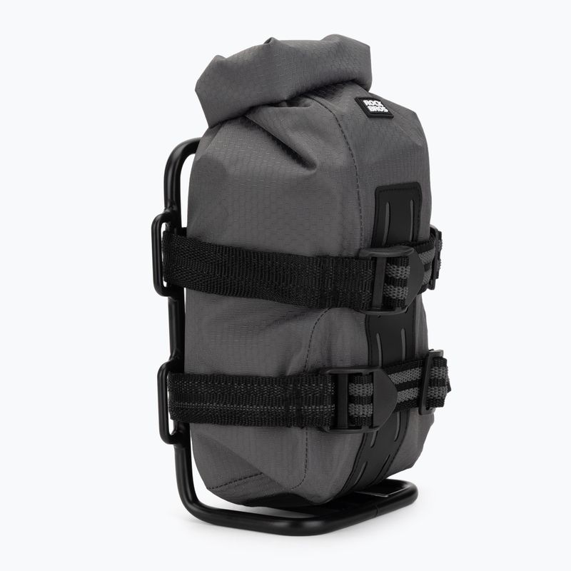 Taška a nosič na cyklistickou vidlici Rockbros Front Fork Rack+Fork Bag grey/black 2
