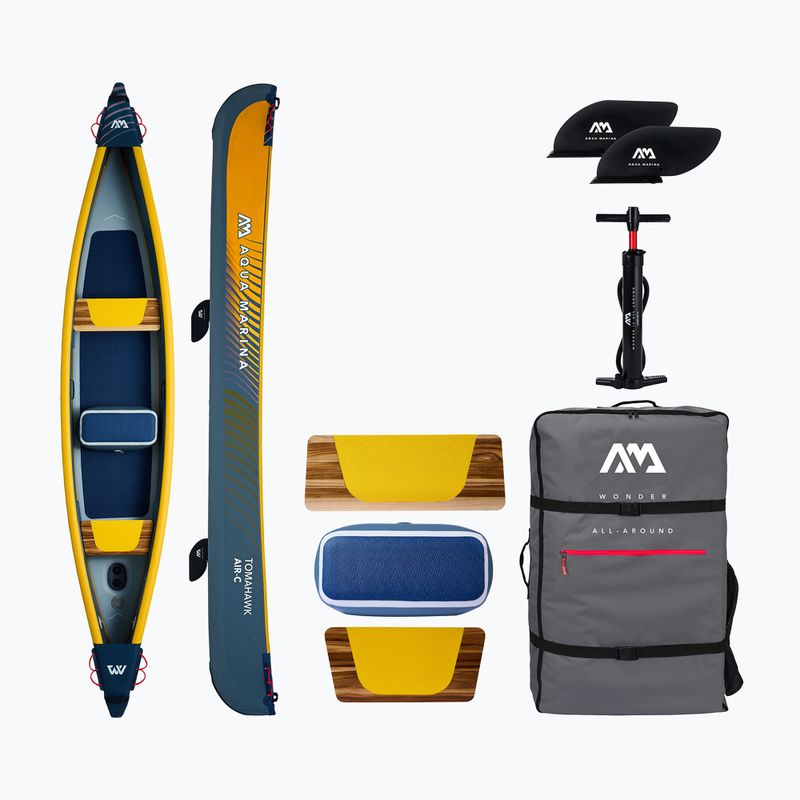 Nafukovací kajak pro 3 osoby Aqua Marina Tomahawk Air-C 2024