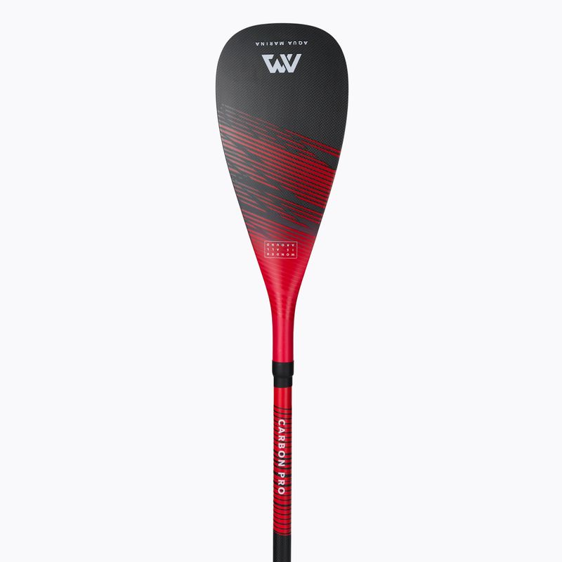 SUP pádlo Aqua Marina CARBON PRO černo-červené B0303015 4