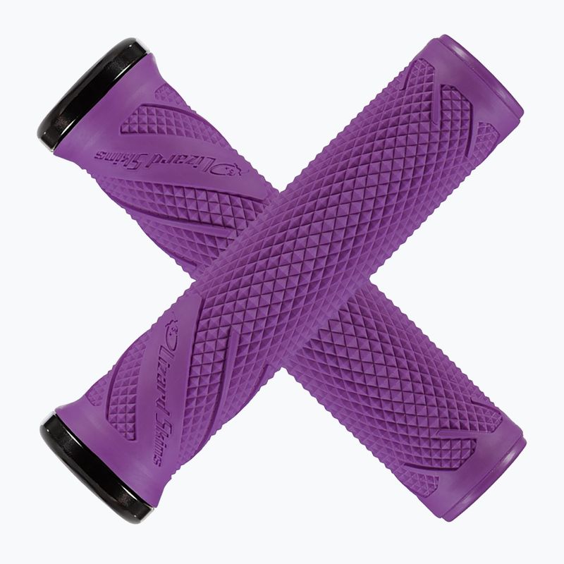 Gripy na řídítka Lizard Skins Single-Clamp Wasatch ultra purple