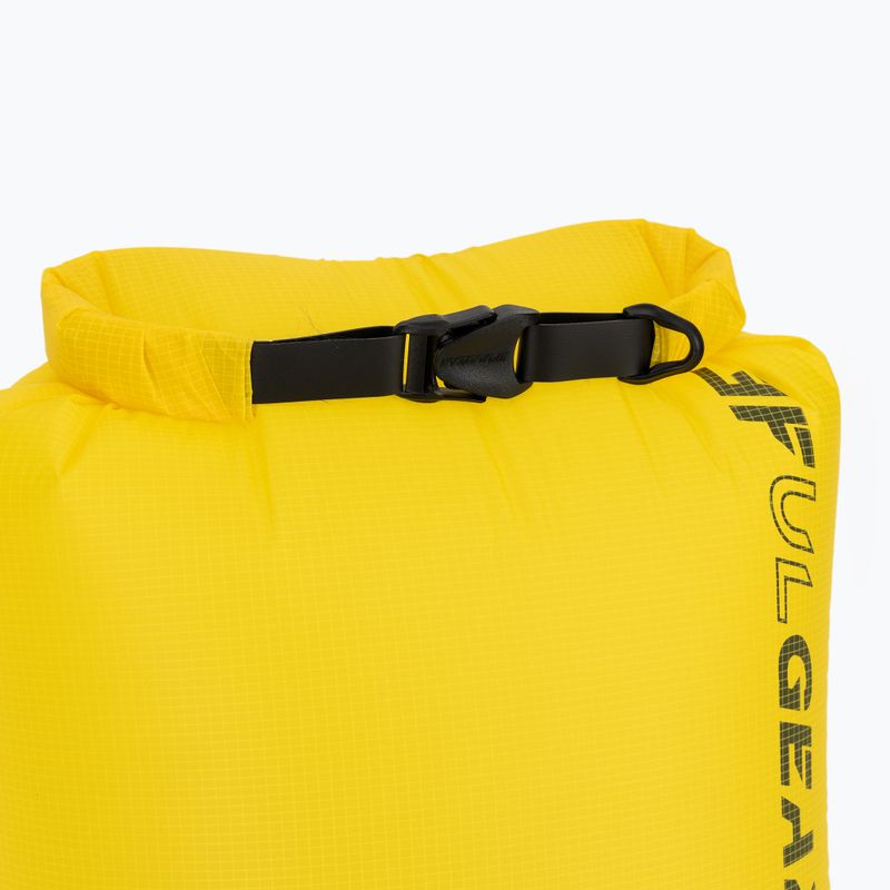 Voděodolný vak 3F UL Exhaustible Dry Bag 12l Yellow 5
