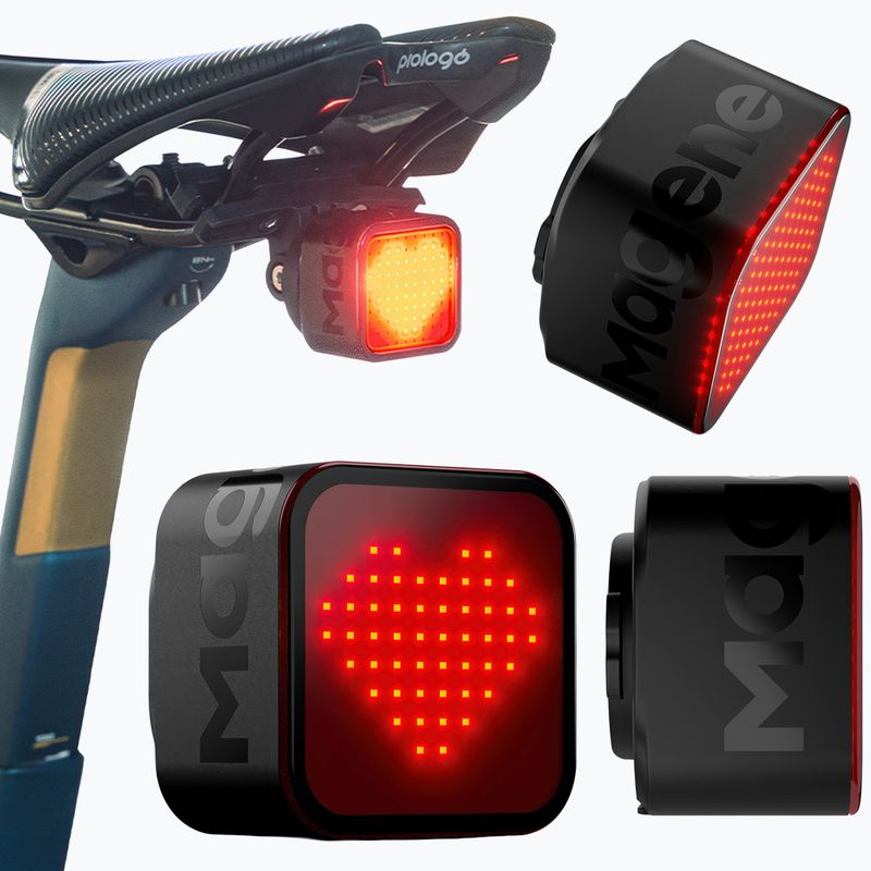 Zadní cyklistické světlo Magene L308 Saddle 6