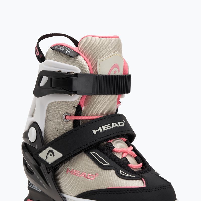 Dětské rekreační brusle HEAD XPD GIRL nastavitelné pink 3