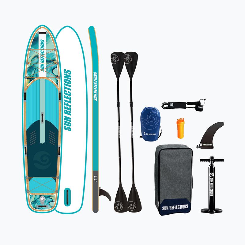 Deska SUP Sun Reflections Family Minicombo 13'6" ocean mirage