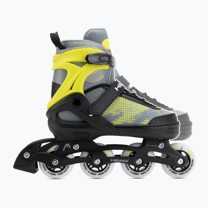 Dětské kolečkové brusle HEAD Galaxy 2w1 yellow 8