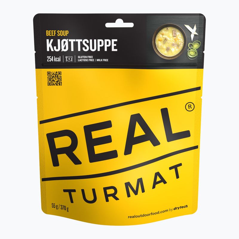 Lyofilizované potraviny Real Turmat Beef Soup 55 g