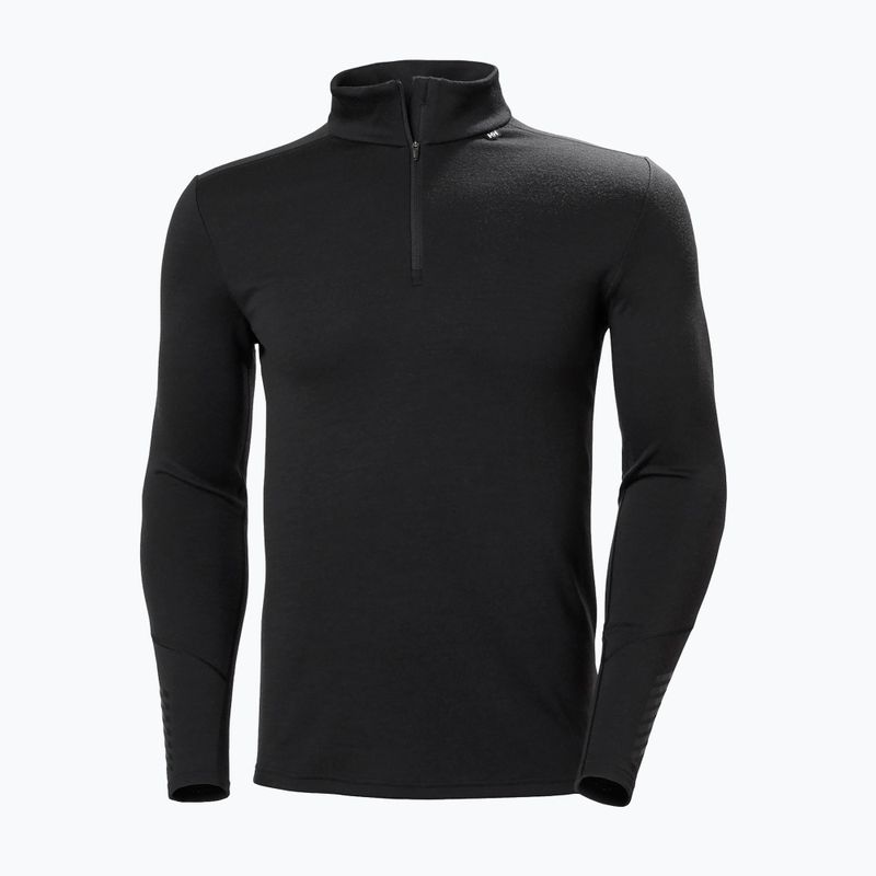 Pánská termo mikina Helly Hansen Lifa Merino Midweight 1/2 Zip black