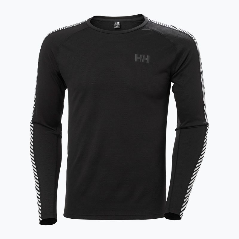 Pánská termoakční mikina Helly Hansen Lifa Active Stripe Crew černá 4