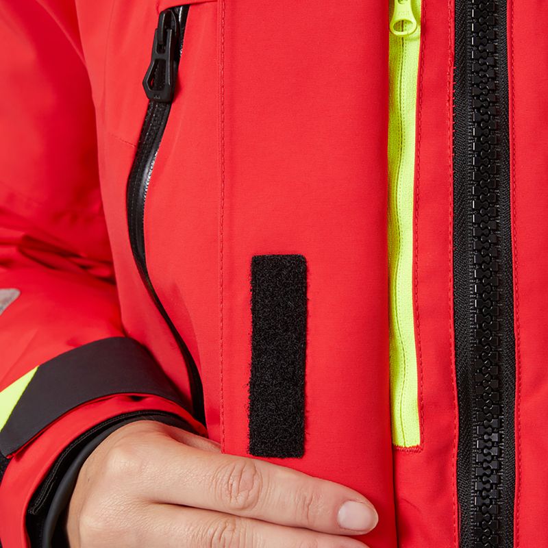Dámská jachtařská bunda Helly Hansen Skagen Offshore alert red 8