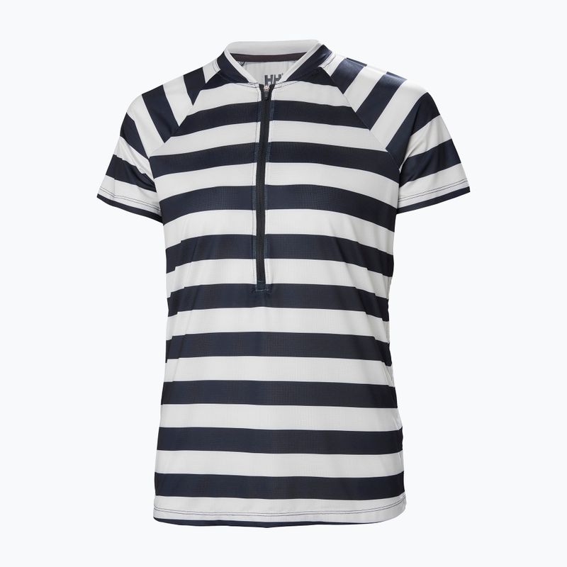 Dámské tričko Helly Hansen Siren 1/2 Zip navy stripe 5