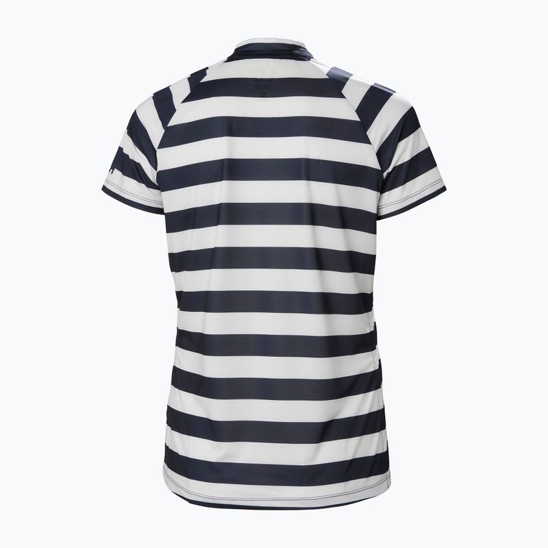Dámské tričko Helly Hansen Siren 1/2 Zip navy stripe 6