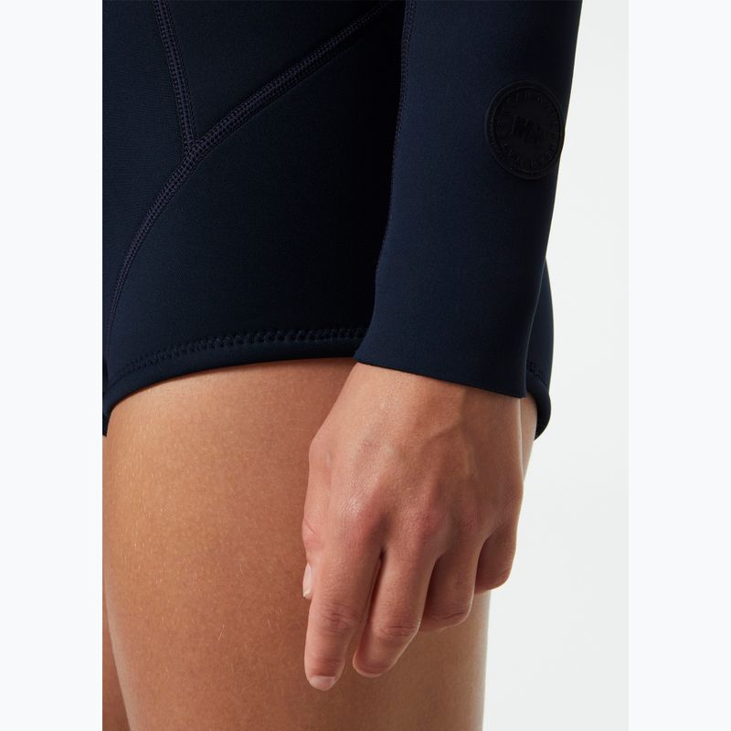 Dámský plavecký neopren  Helly Hansen Waterwear Long Sleeve Spring Wetsuit navy stripe 6