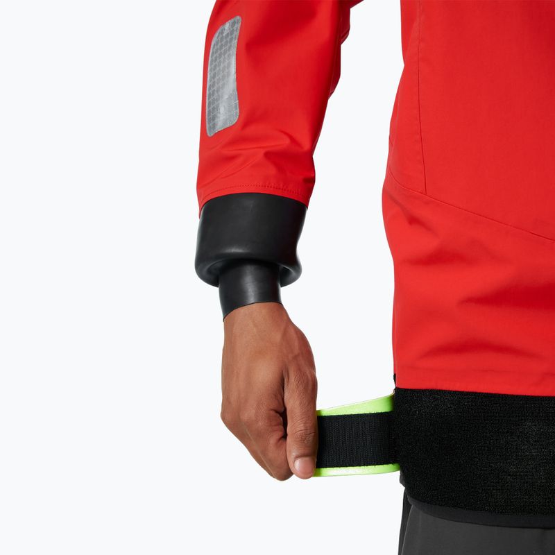 Pánská jachtařská bunda Helly Hansen Aegir Race Light Smock 2.0 alert red 6