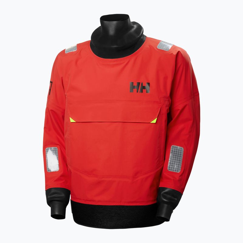 Pánská jachtařská bunda Helly Hansen Aegir Race Light Smock 2.0 alert red 7