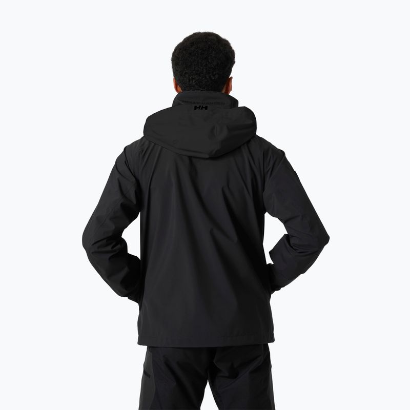 Pánská jachtařská bunda Helly Hansen HP Racing Hooded ebony 2