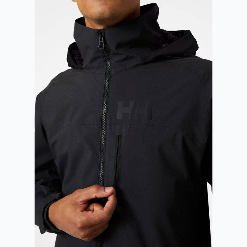 Pánská jachtařská bunda Helly Hansen HP Racing Hooded ebony 6