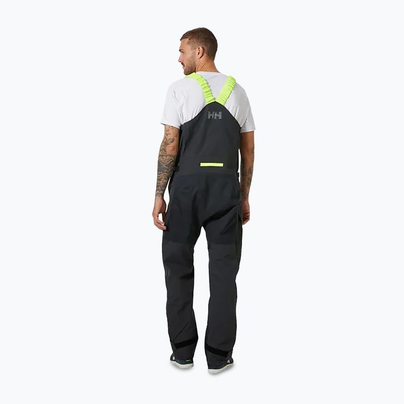Pánské jachtařské kalhoty Helly Hansen Skagen Pro Bib ebony 2