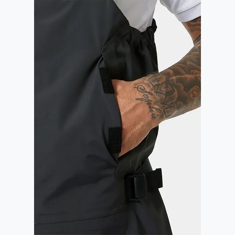 Pánské jachtařské kalhoty Helly Hansen Skagen Pro Bib ebony 5