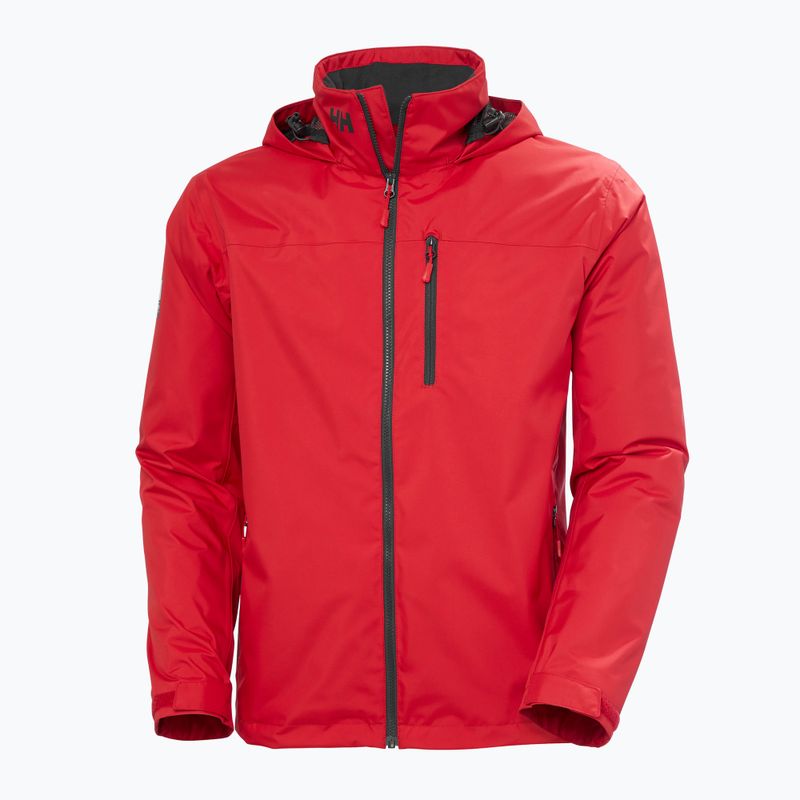 Pánská jachtařská bunda Helly Hansen Crew Hooded Midlayer 2 red 6