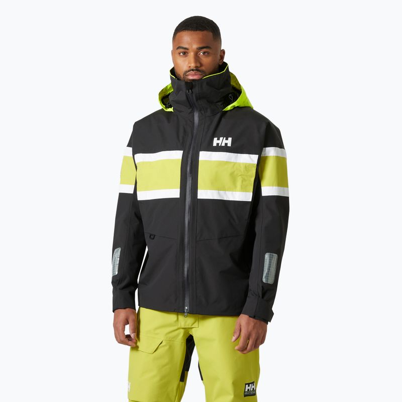 Pánská jachtařská bunda Helly Hansen Salt Original ebony