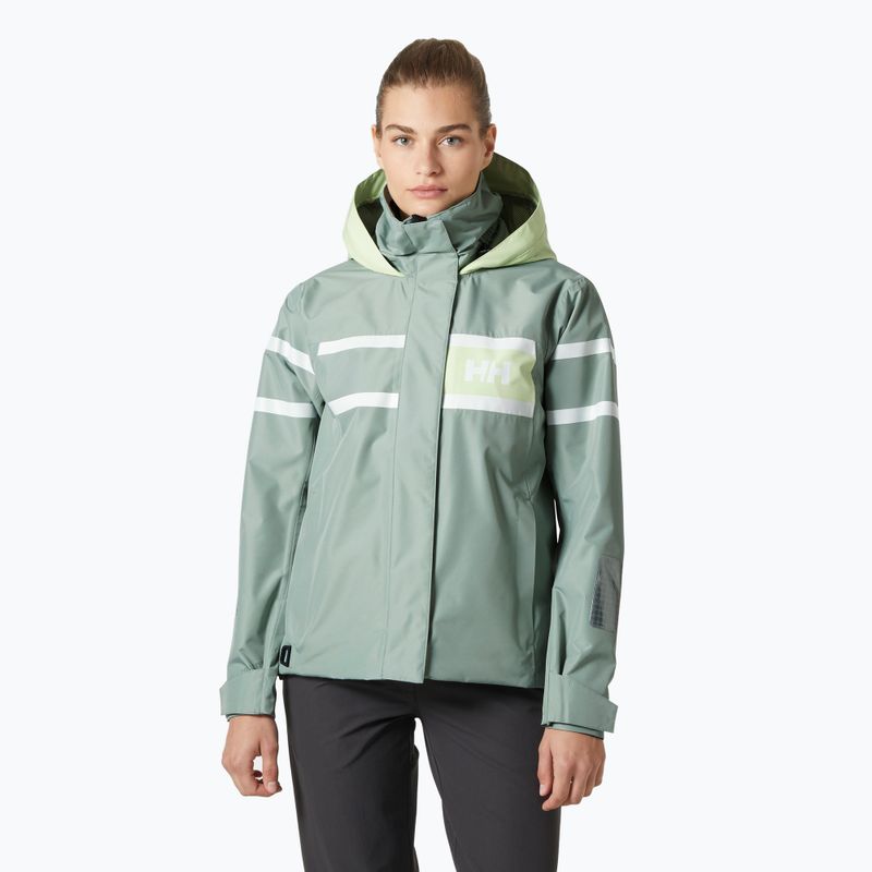 Dámská jachtařská bunda Helly Hansen Salt Inshore eucalyptus