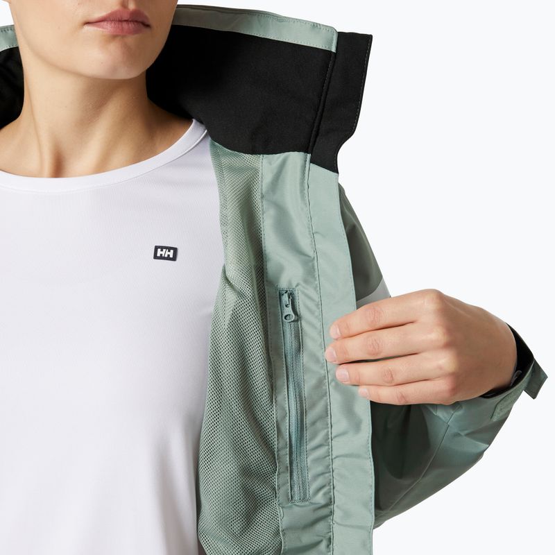 Dámská jachtařská bunda Helly Hansen Salt Inshore eucalyptus 5