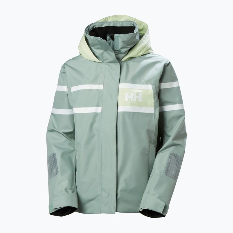 Dámská jachtařská bunda Helly Hansen Salt Inshore eucalyptus 8