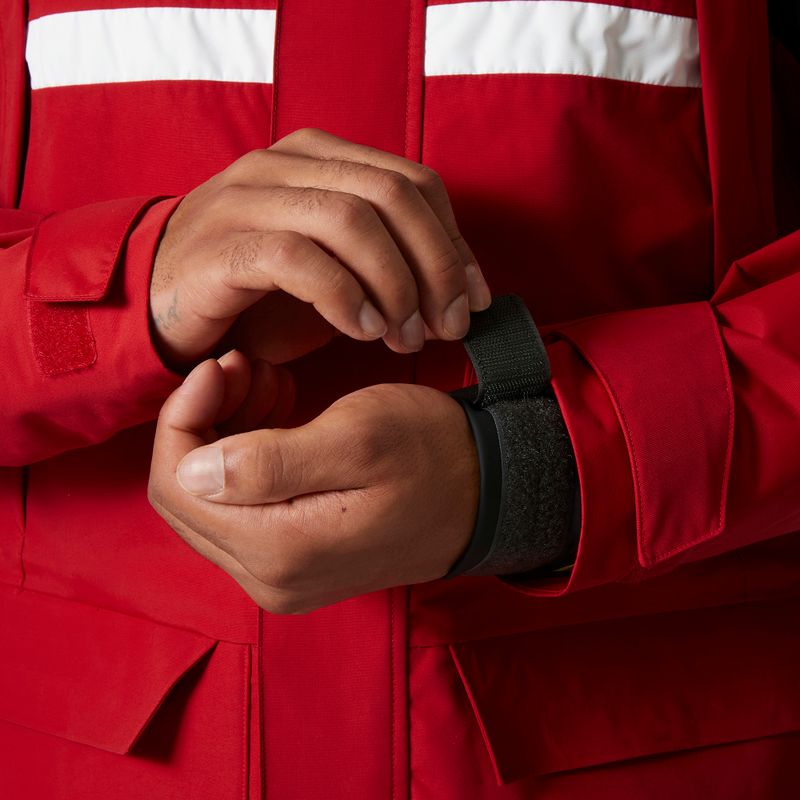 Pánská jachtařská bunda Helly Hansen Pier 4.0 red 5
