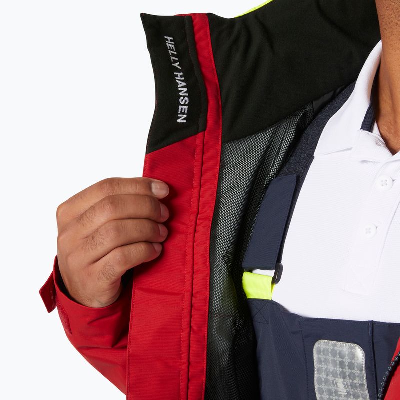 Pánská jachtařská bunda Helly Hansen Pier 4.0 red 7