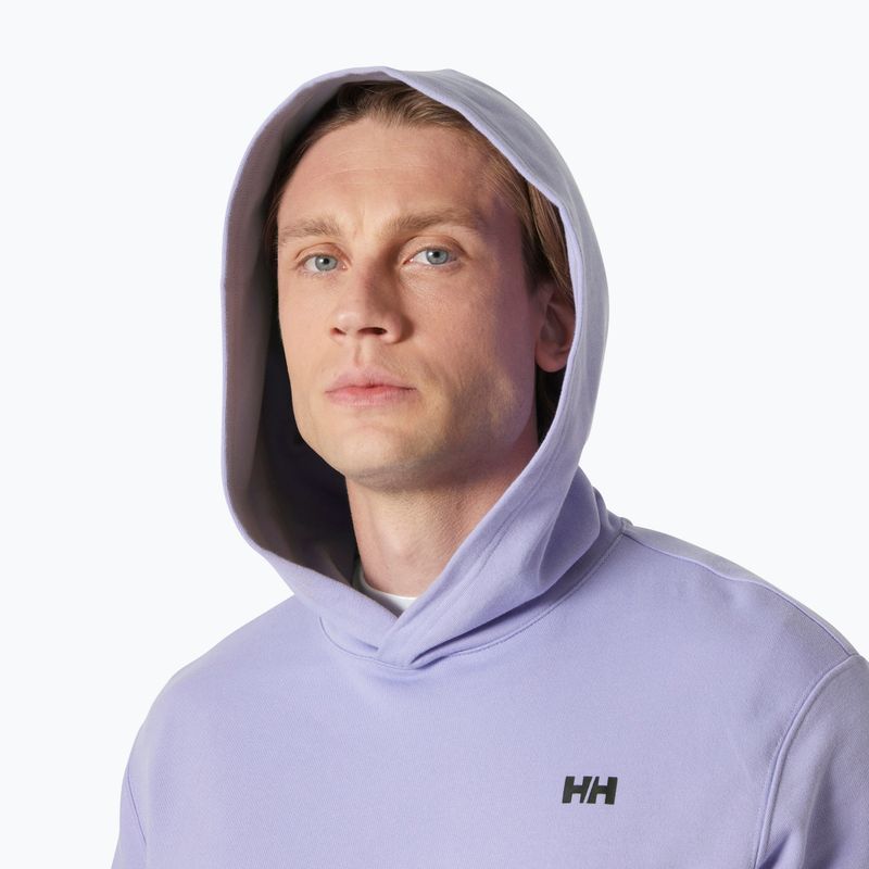 Pánská mikina Helly Hansen Core Graphic Sweat Hoodie bright lavender 3